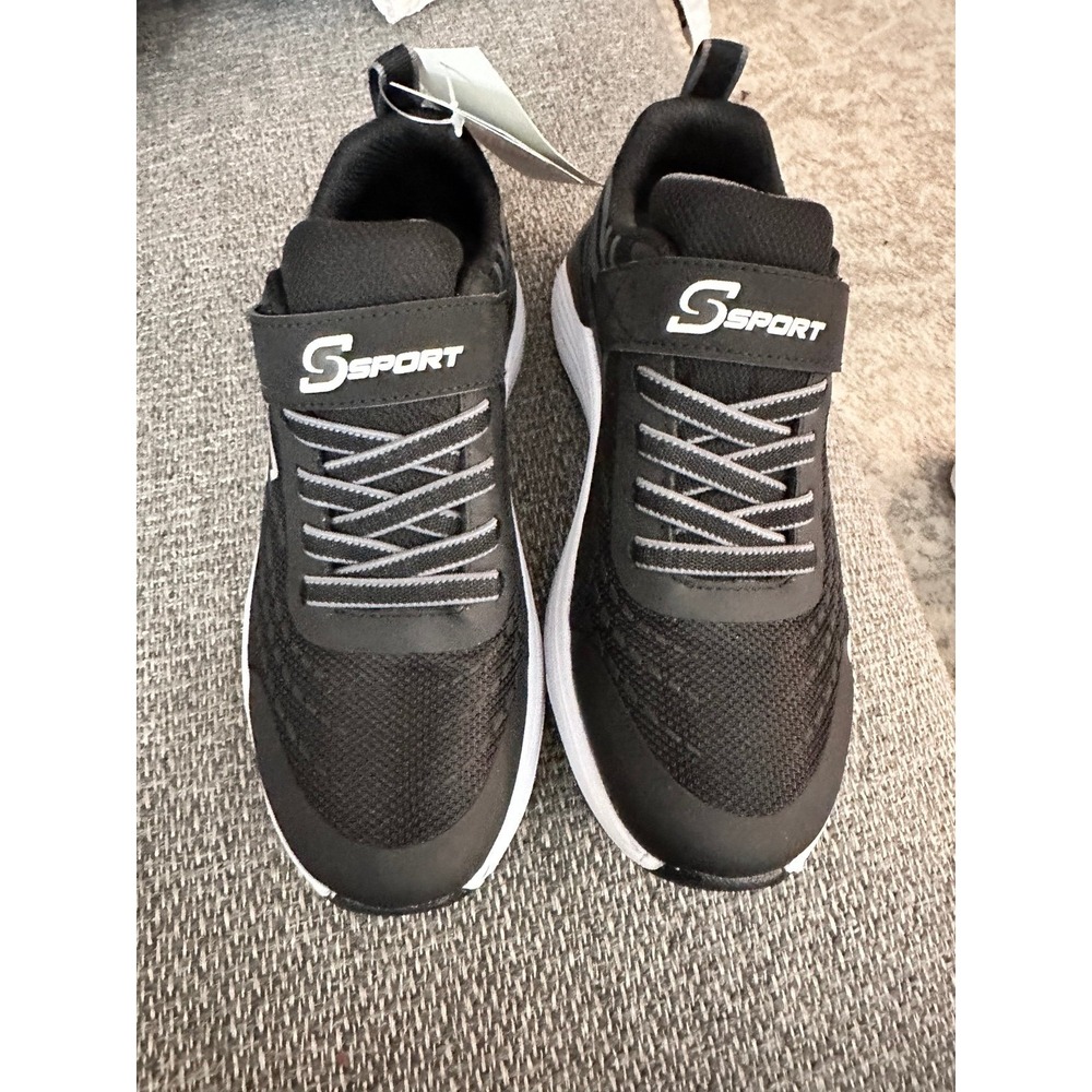 Kids Black SPORT by Skechers Athletic Shoes